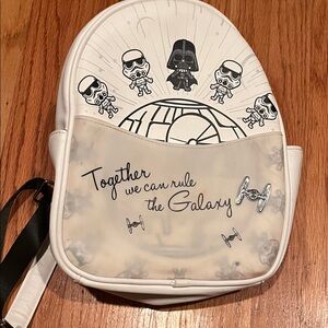 Star Wars White Backpack